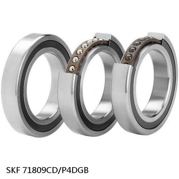 71809CD/P4DGB SKF Super Precision,Super Precision Bearings,Super Precision Angular Contact,71800 Series,15 Degree Contact Angle