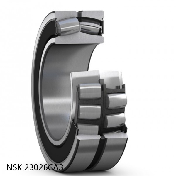 23026CA3 NSK Railway Rolling Spherical Roller Bearings